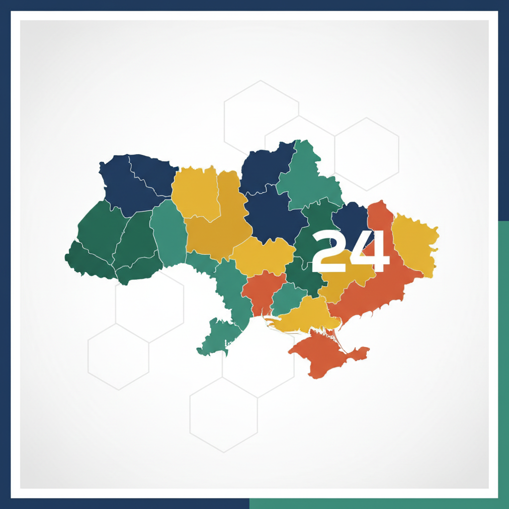 скільки областей в україні — иллюстрация к статье «скільки областей в україні»