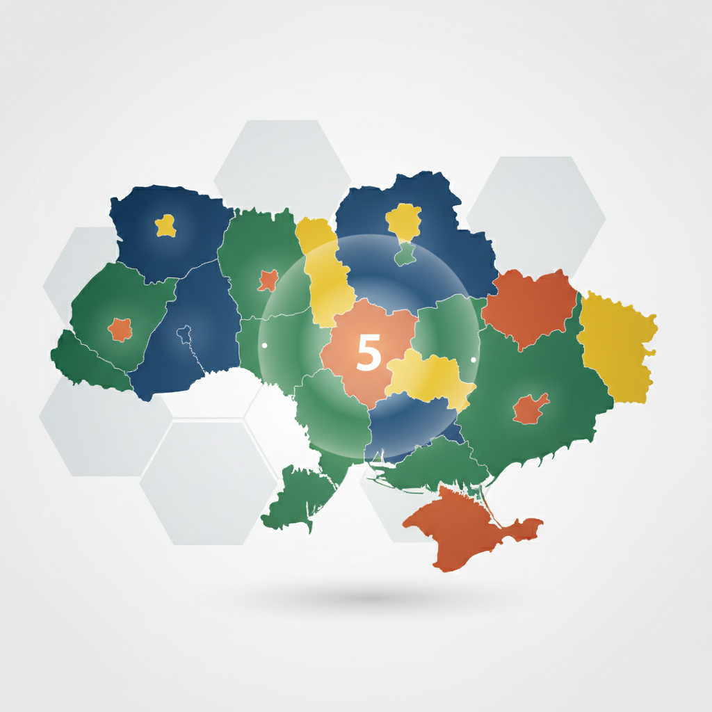 скільки областей в україні — иллюстрация к статье «скільки областей в україні»