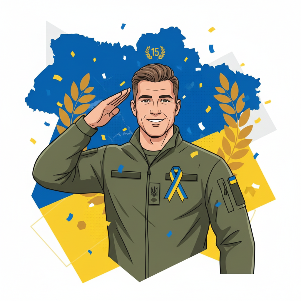 чоловіку патріотичне привітання з днем народження мужчині топ 15 привітань — иллюстрация к статье «чоловіку патріотичне привітання з днем народження мужчині топ 15 привітань»
